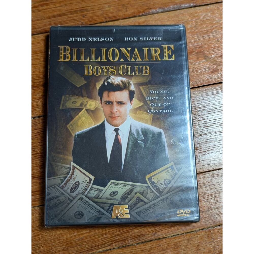 Billionaire Boys Club DVD 1987 Drama Judd Nelson Ron Silver New Sealed